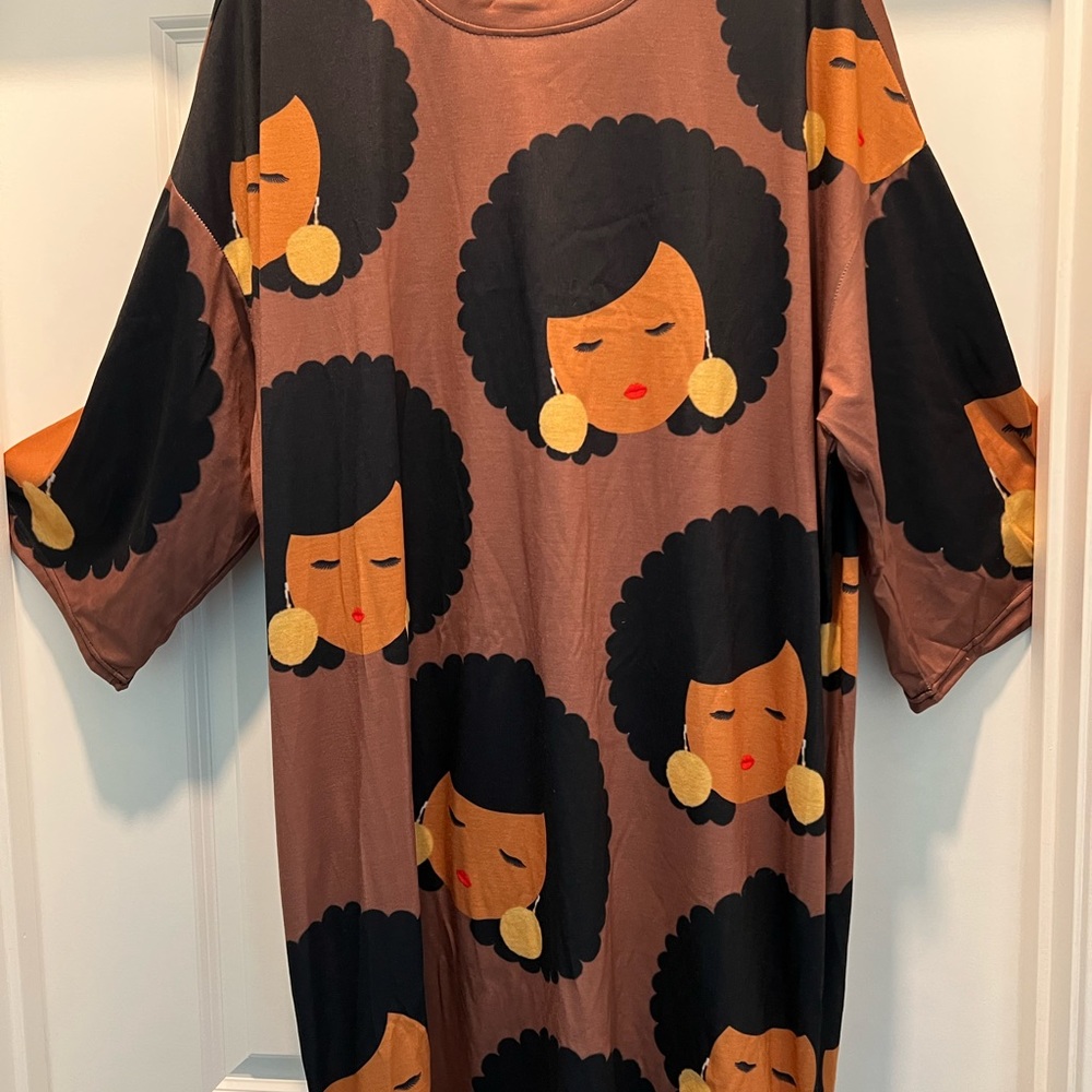 PAJAMA DRESS & SLIPPERS